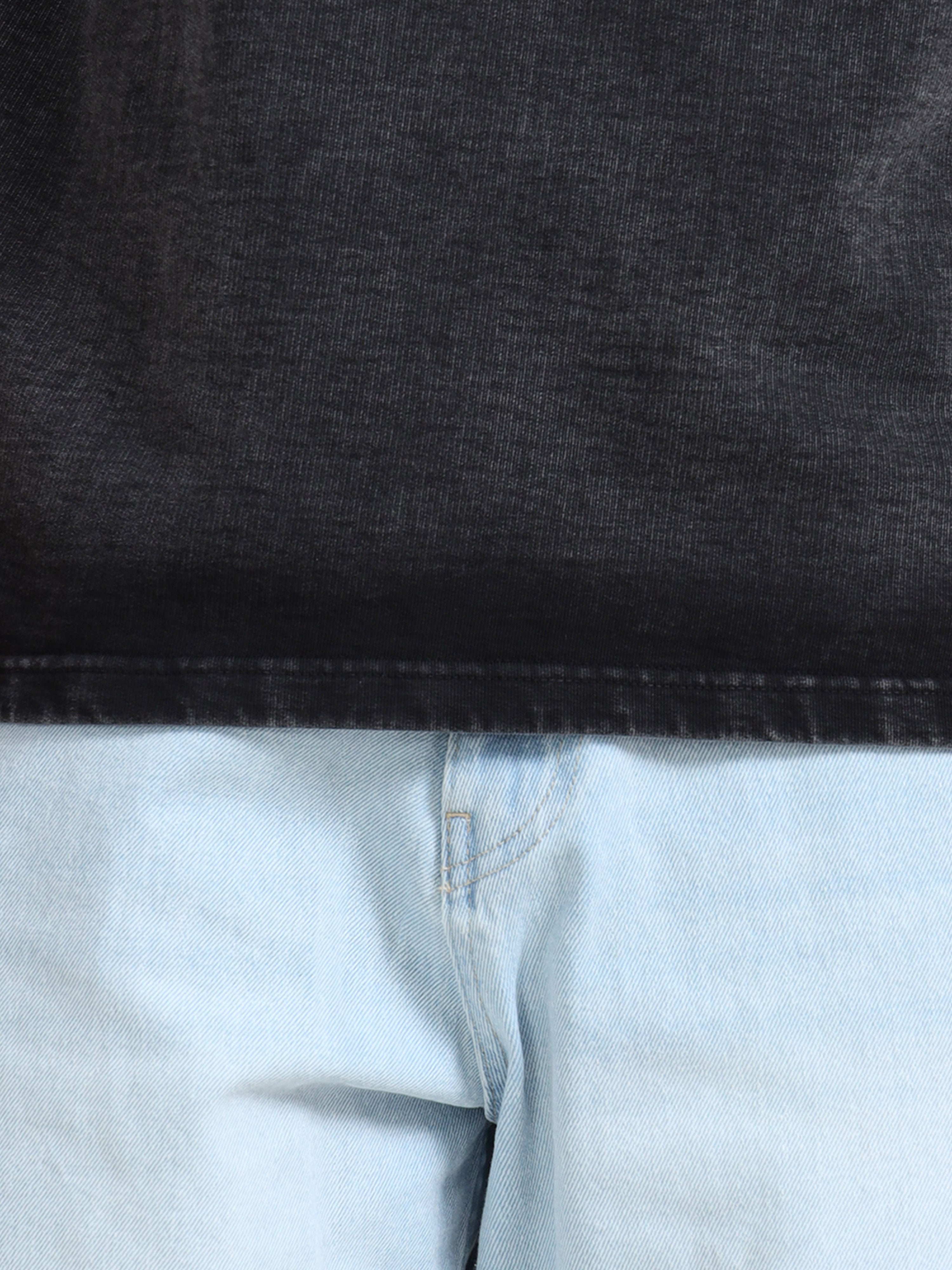 ACIDWASH- SOLID 350 GSM OVERSIZE TSHIRT