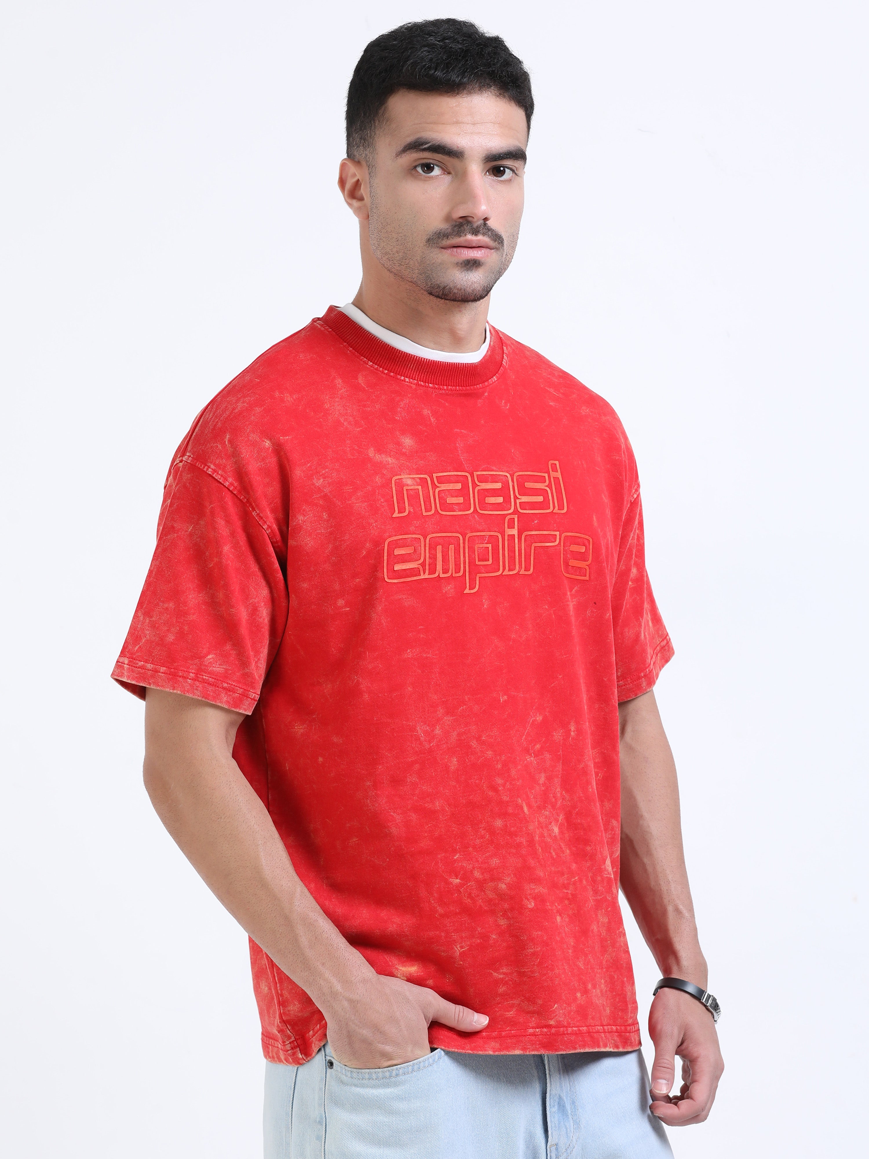 ACIDWASH- 240 GSM OVERSIZE TSHIRT