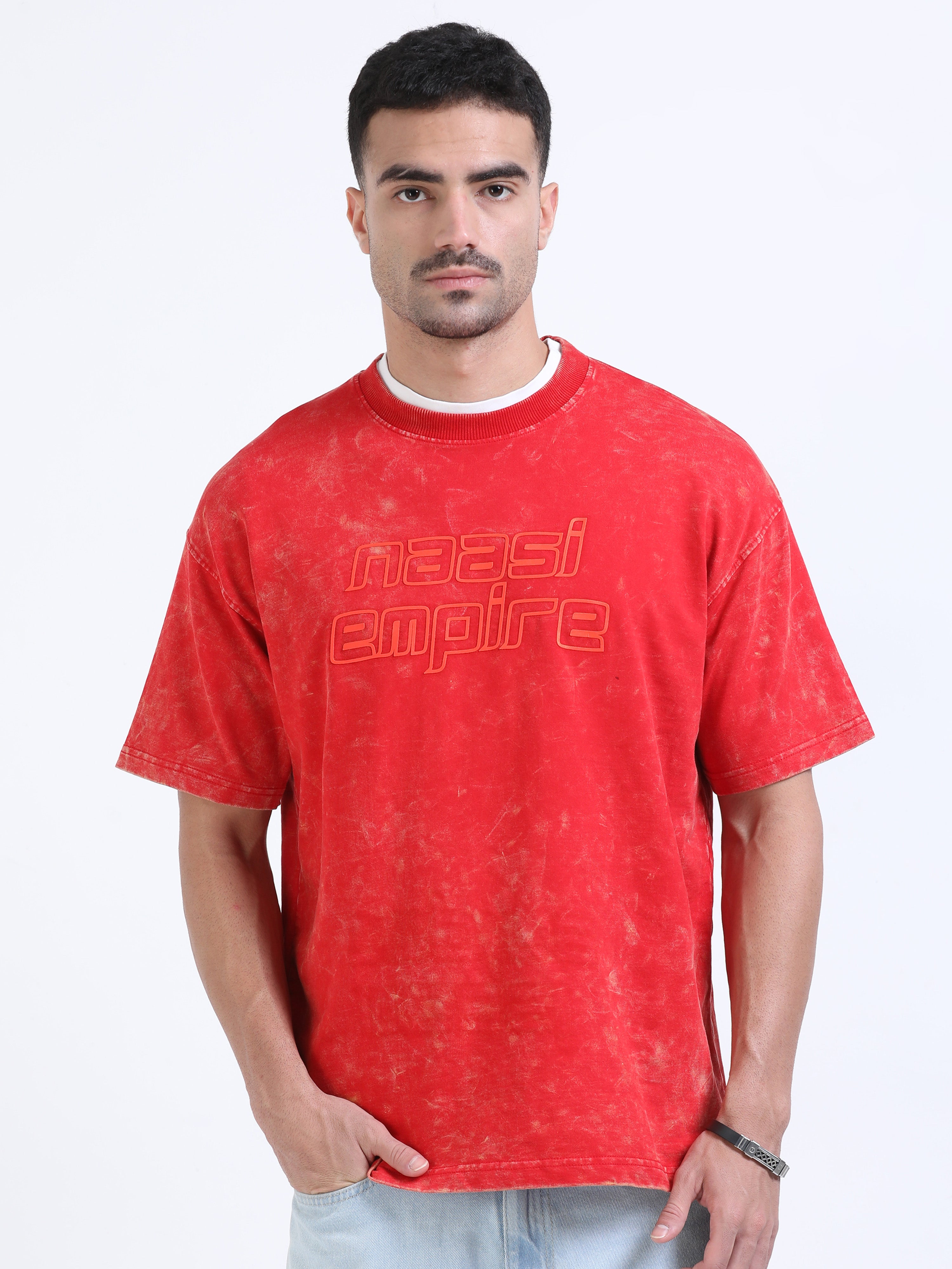 ACIDWASH- 240 GSM OVERSIZE TSHIRT